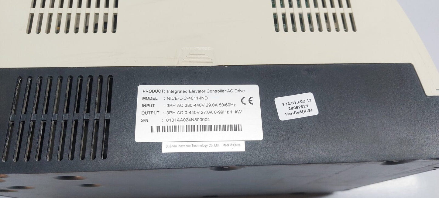 SUZHOU INOVANCE NICE-L-C-4011-IND INTEGRATED ELEVATOR CONTROLLER AC DRIVE (4)