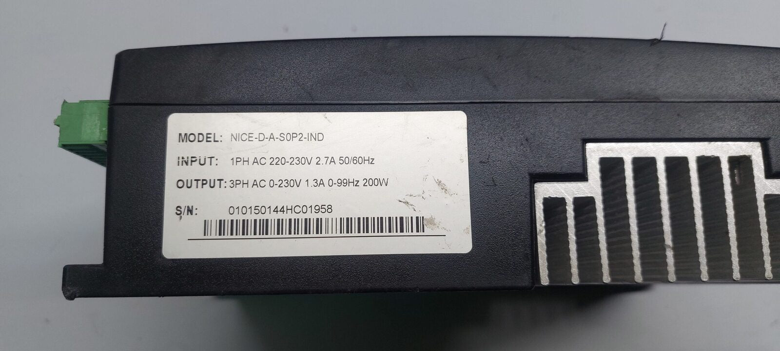 MONARCH NICE-D-A-S0P2-IND DOOR INVERTER CONTROLLER (6)