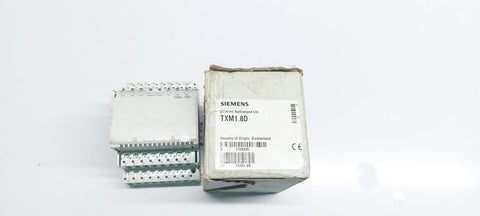 SIEMENS TXM1.16D DIGITAL INPUT MODULE (8)