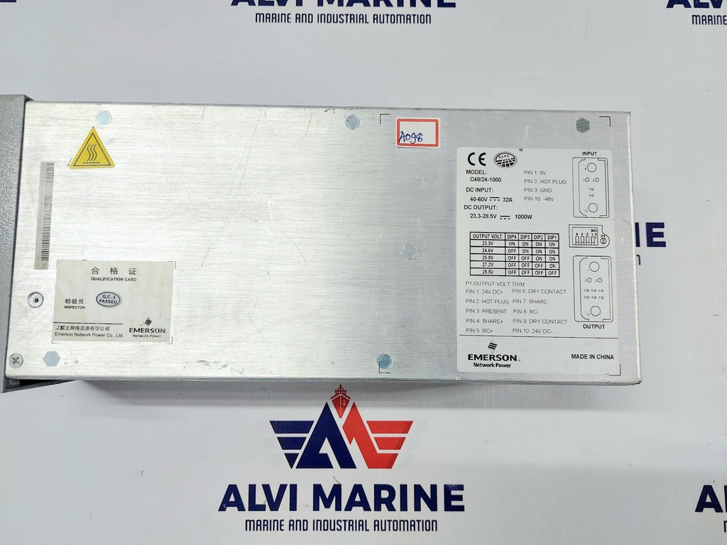 EMERSON NETWORK POWER C4824-1000 POWER RECTIFIER MODULE (3)