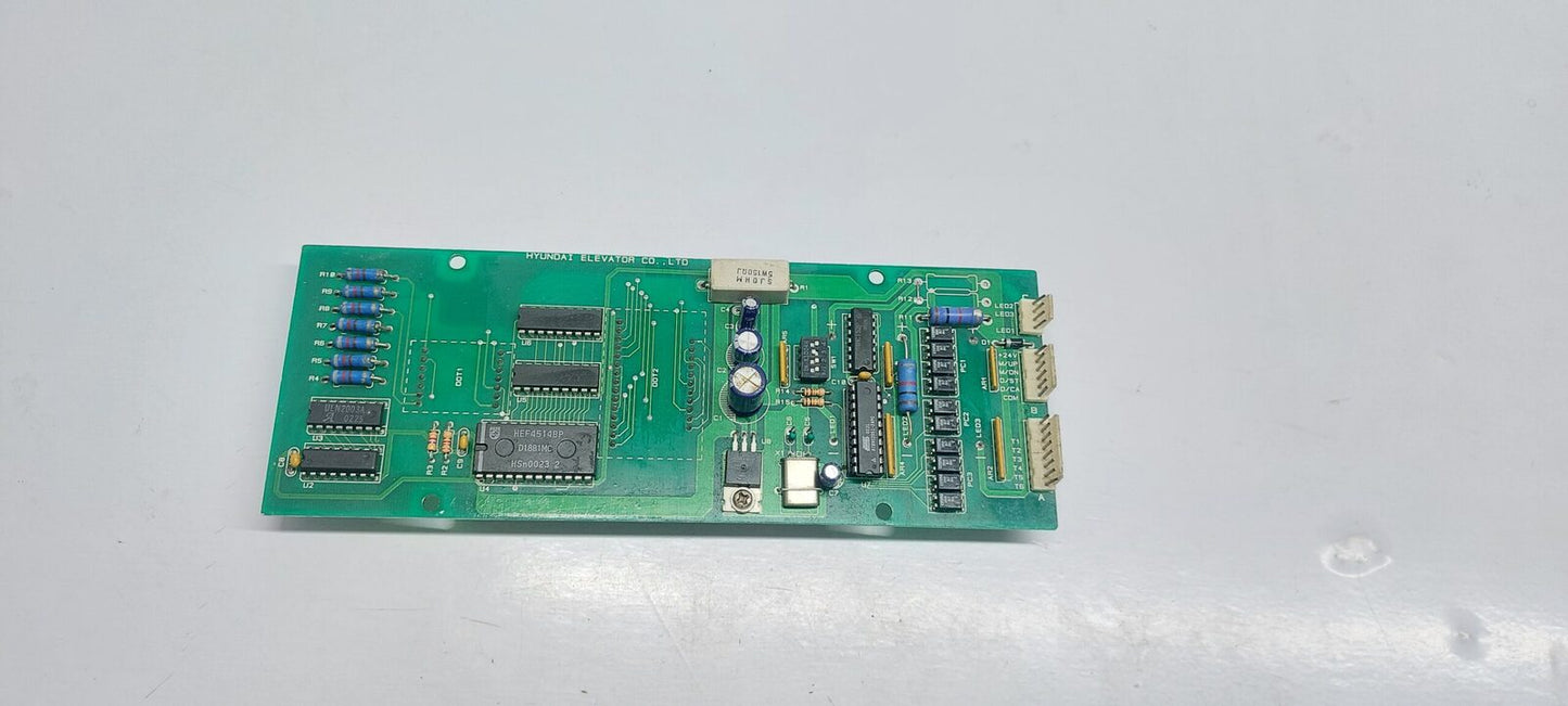 HYUNDAI ELEVATOR 263C204 SUB- DISPLAY BOARD