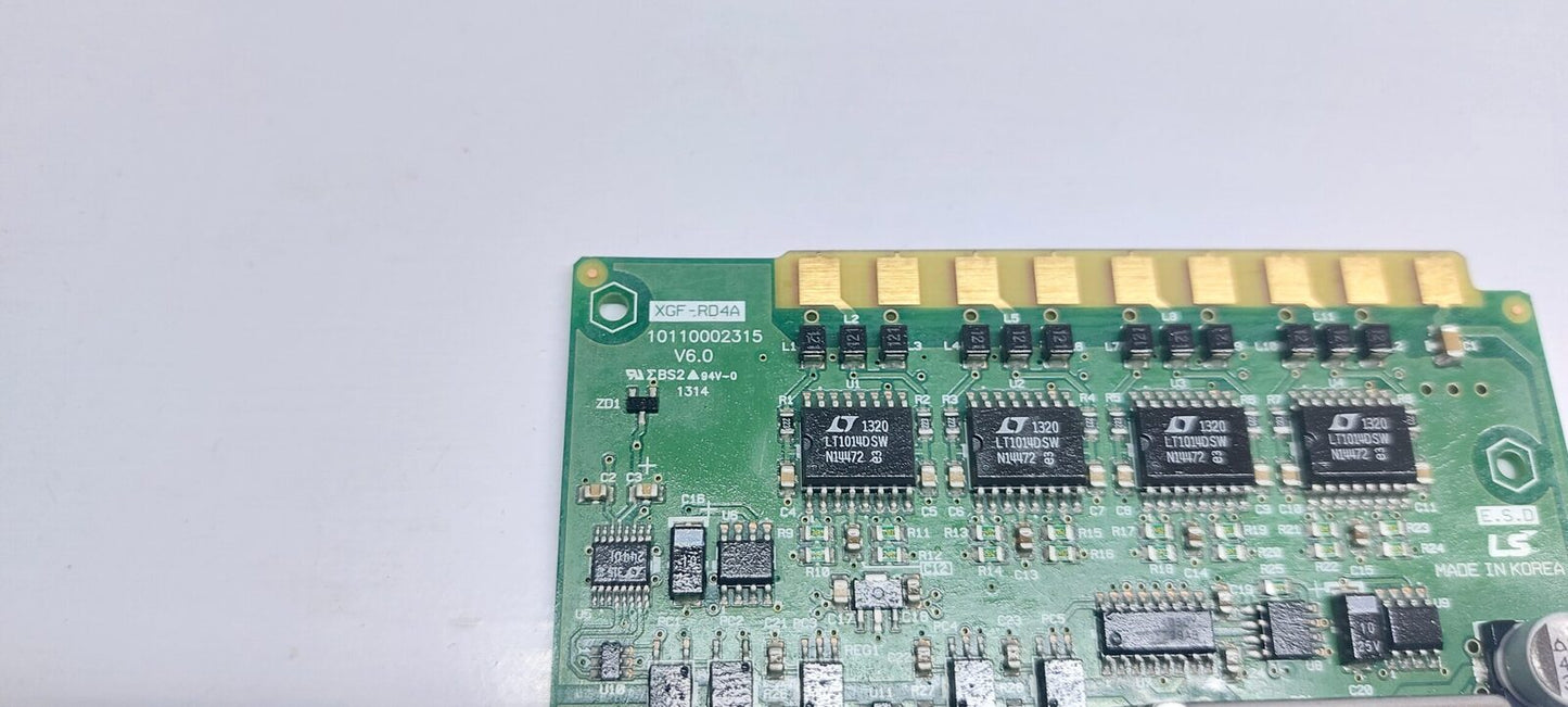 LS XGF-RD4A INPUT MODULE CARD 10110002315 V6 (3)