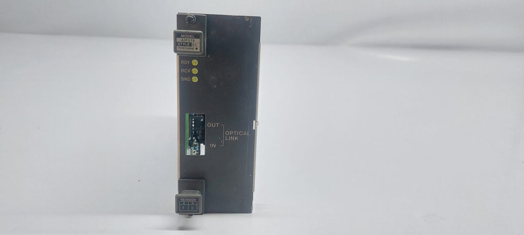 YOKOGAWA AIP578 STYLE S1 RIO OPTICAL LINK TRANSCEIVER MODULE (1)