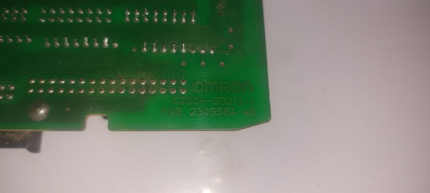 OMRON C200H-OD212-1 PLC CARD PWB 2309584-4B