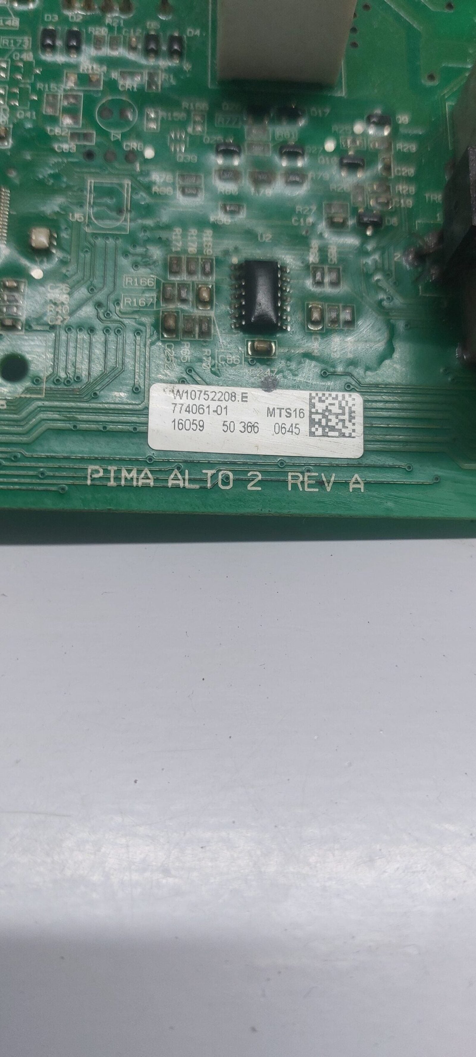 WHIRLPOOL PIMA ALTO 2 REV.A CONTROL BOARD W10789007 (3)