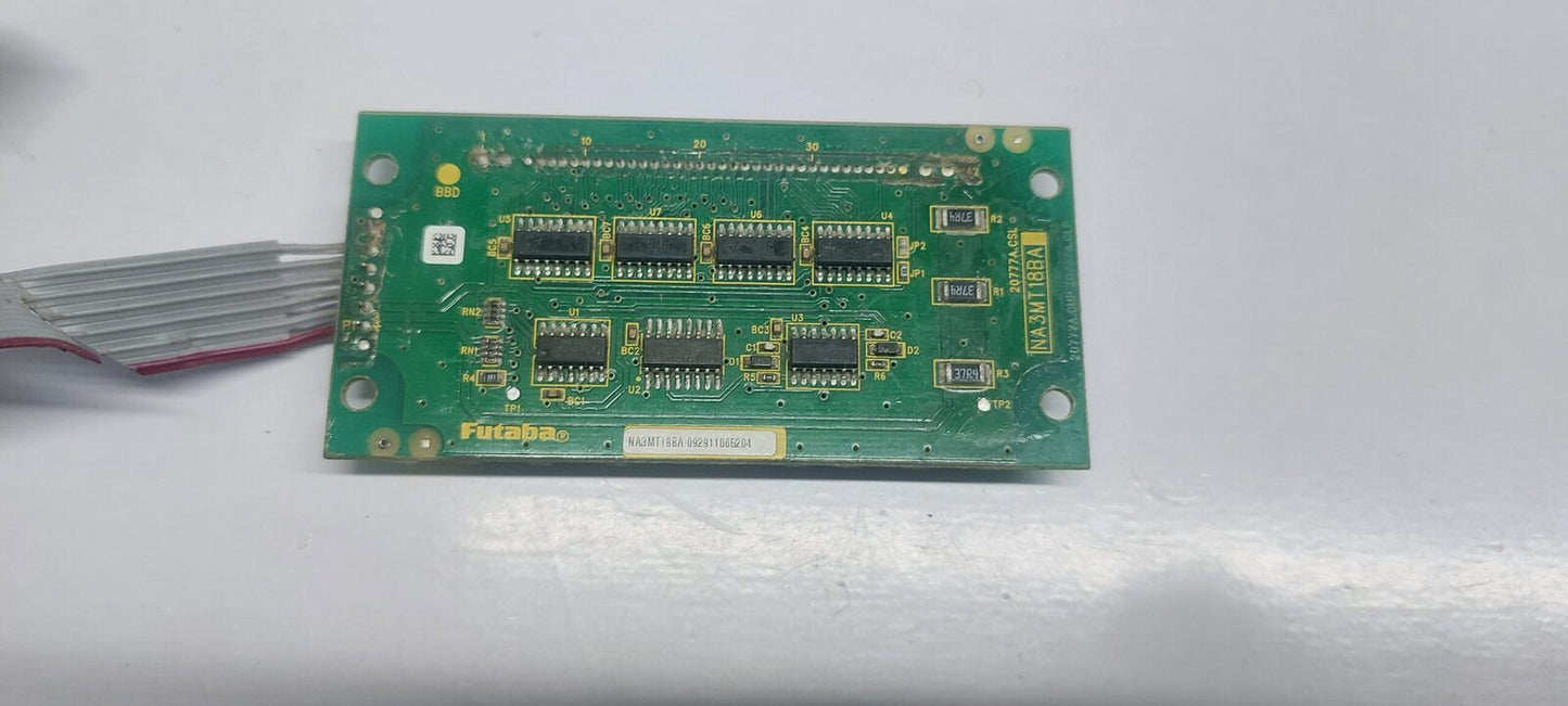 FUTABA 20777A.CSL WASHING MACHINE DISPLAY CARD