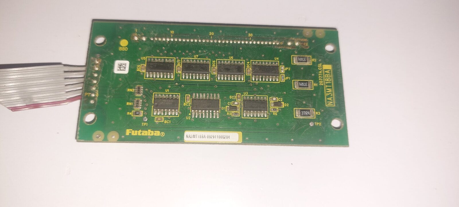 FUTABA 20777A.CSL WASHING MACHINE DISPLAY CARD