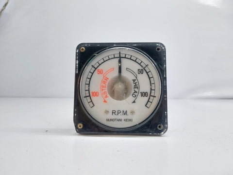 NUNOTANI KEIKI JIS F8521-FE100K ELECTRIC PROPELLER SHAFT REVOLUTION INDICATOR (2)