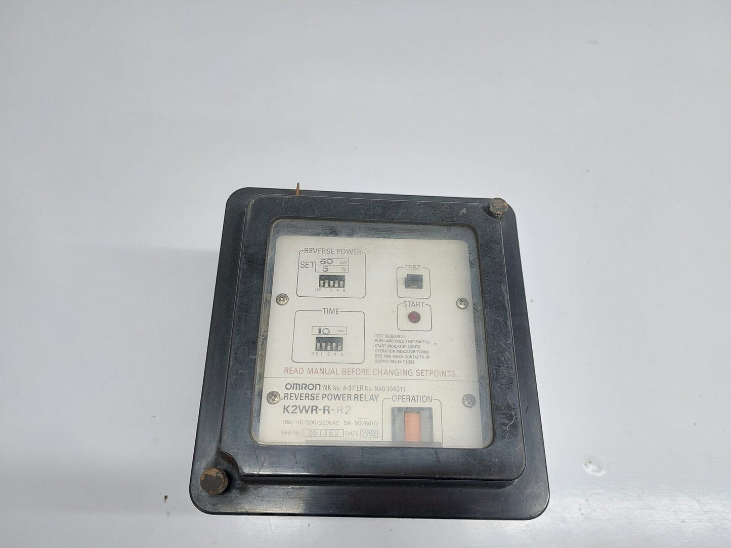 OMRON K2WR-R-R2 REVERSE POWER SUPPLY (1)