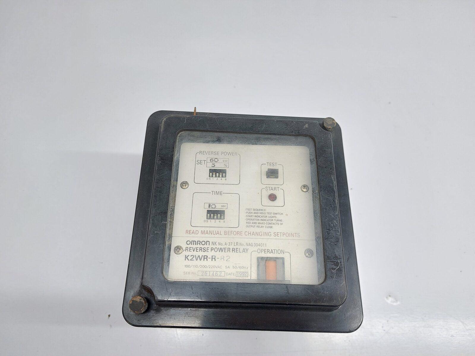 OMRON K2WR-R-R2 REVERSE POWER SUPPLY (2)