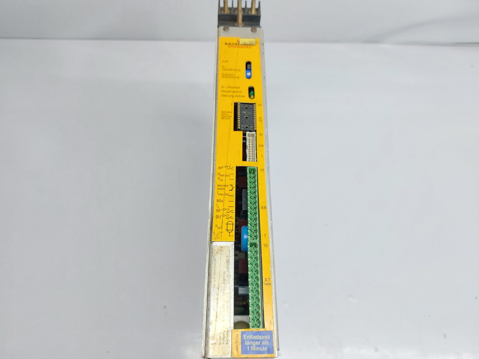 BAUMULLER BUS21-7.5/15-30-00 MOTOR SERVO DRIVE CONTROLLER