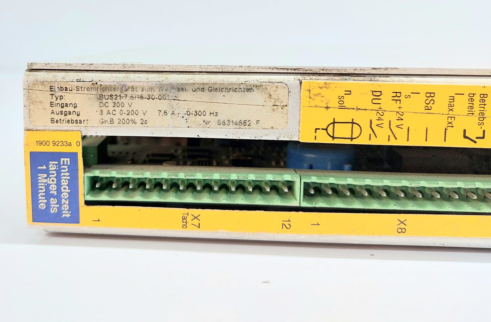 BAUMULLER BUS21-7.515-30-00 MOTOR SERVO DRIVE CONTROLLER (3)