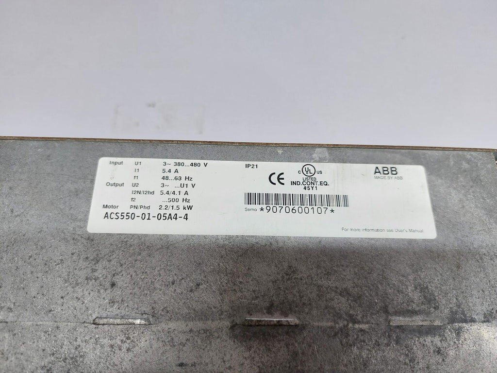 ABB ACS550-01-05A4-4 INVERTER DRIVE (6)