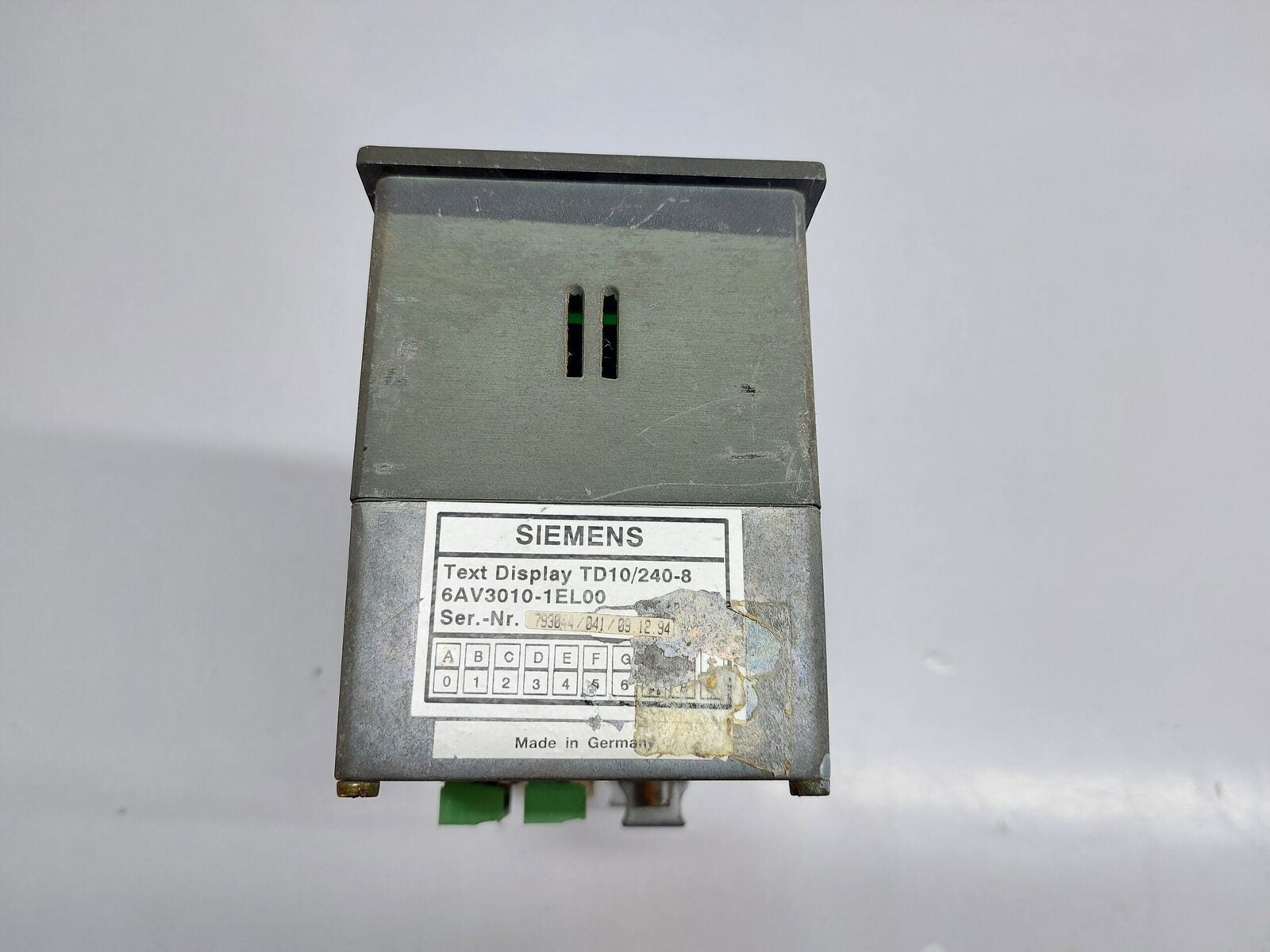 SIEMENS 6AV3010-1EL00 TEXT DISPLAY TD10240-5 (4)