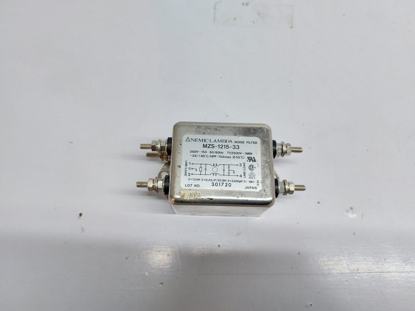 NEMIC-LAMBDA MZS-1215-33 NOISE FILTER (1)