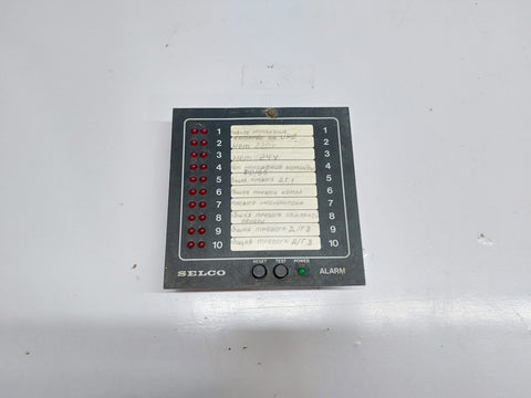 SELCO M1000-24-00C ALARM ANNUNCIATOR