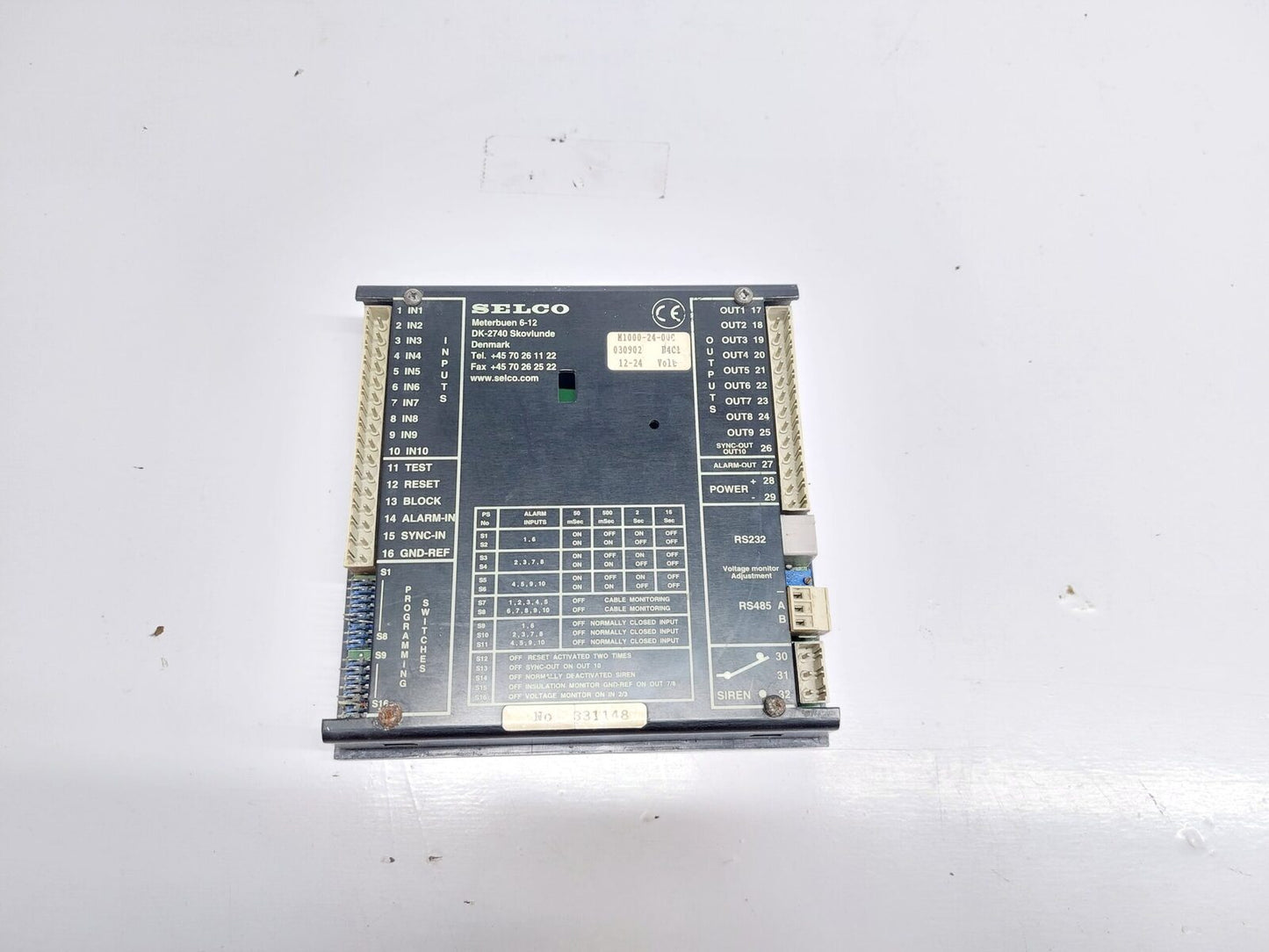 SELCO M1000-24-00C ALARM ANNUNCIATOR (7)