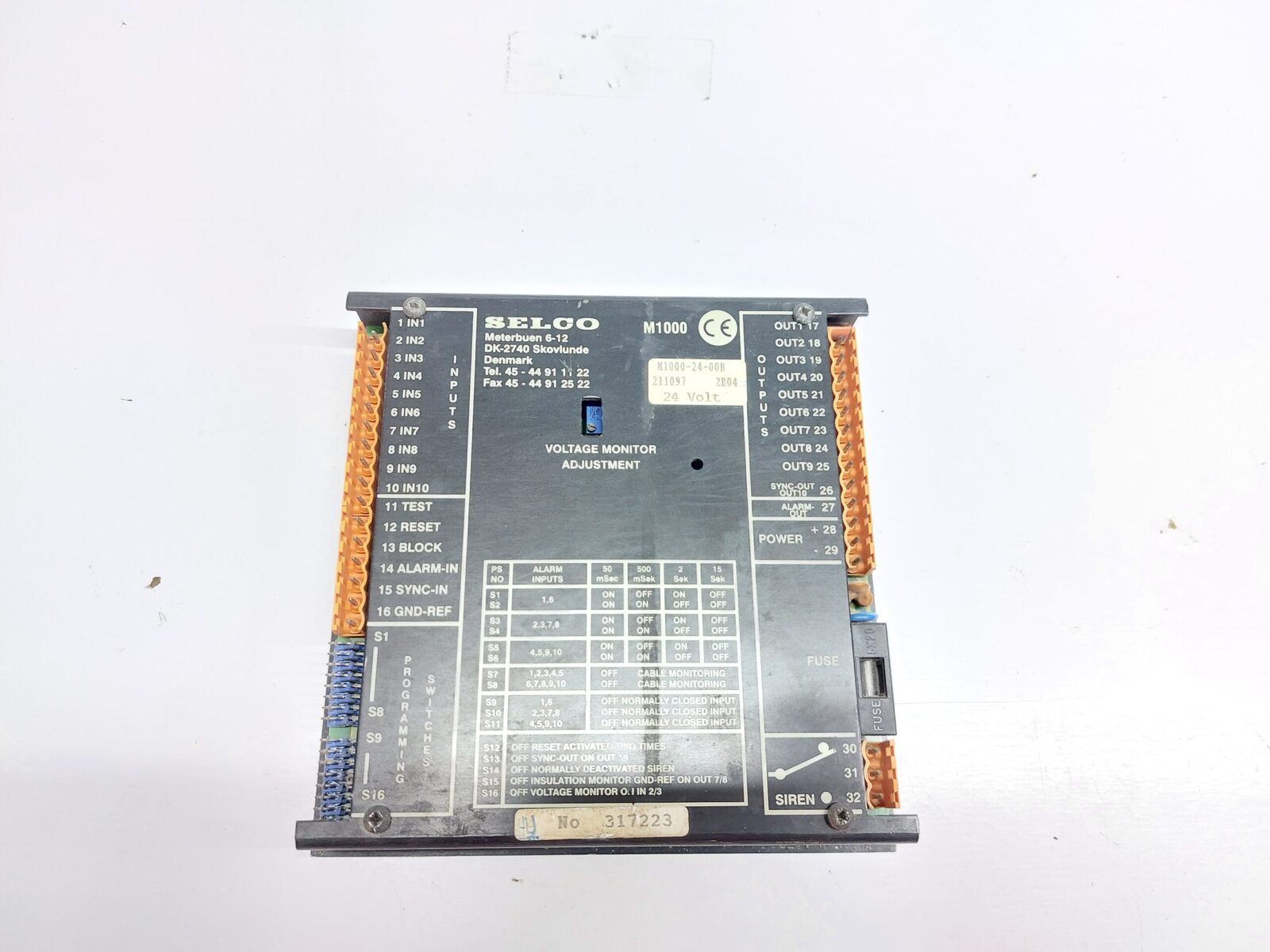 SELCO M1000-24-00B ALARM ANNUNCIATOR (6)