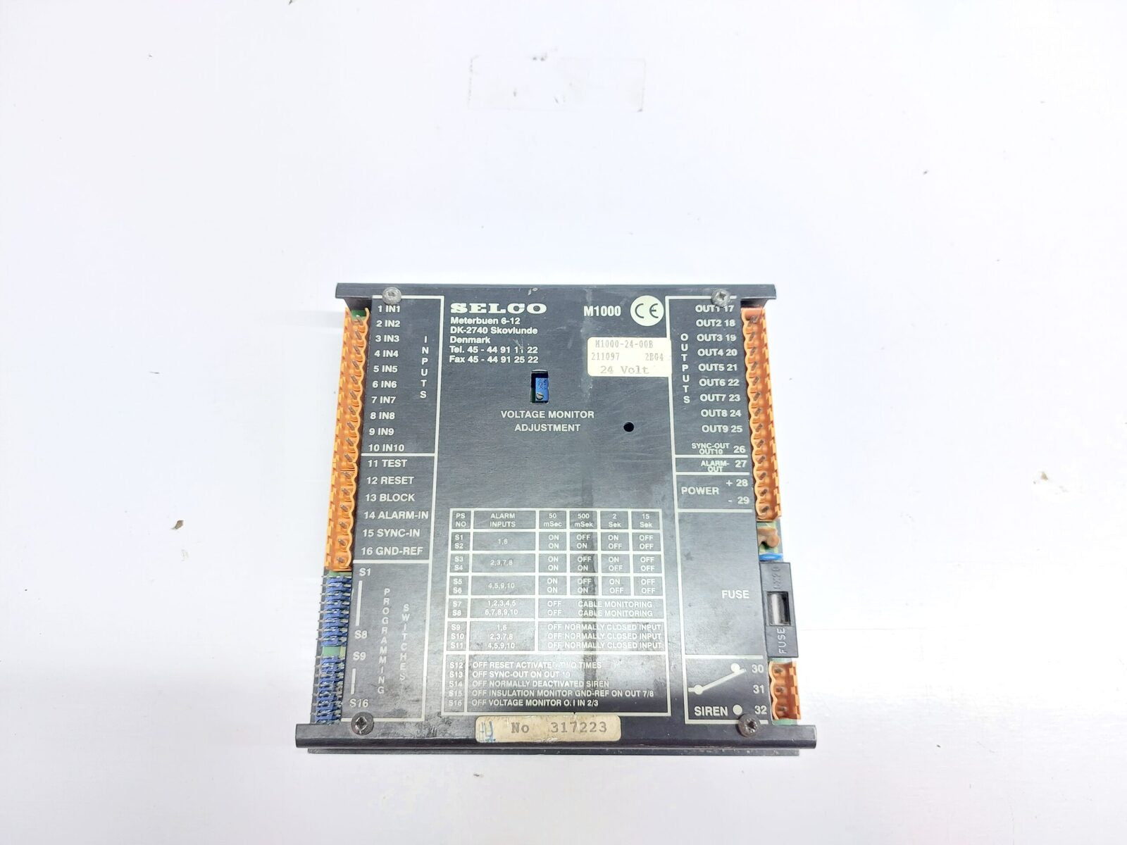 SELCO M1000-24-00B ALARM ANNUNCIATOR (7)