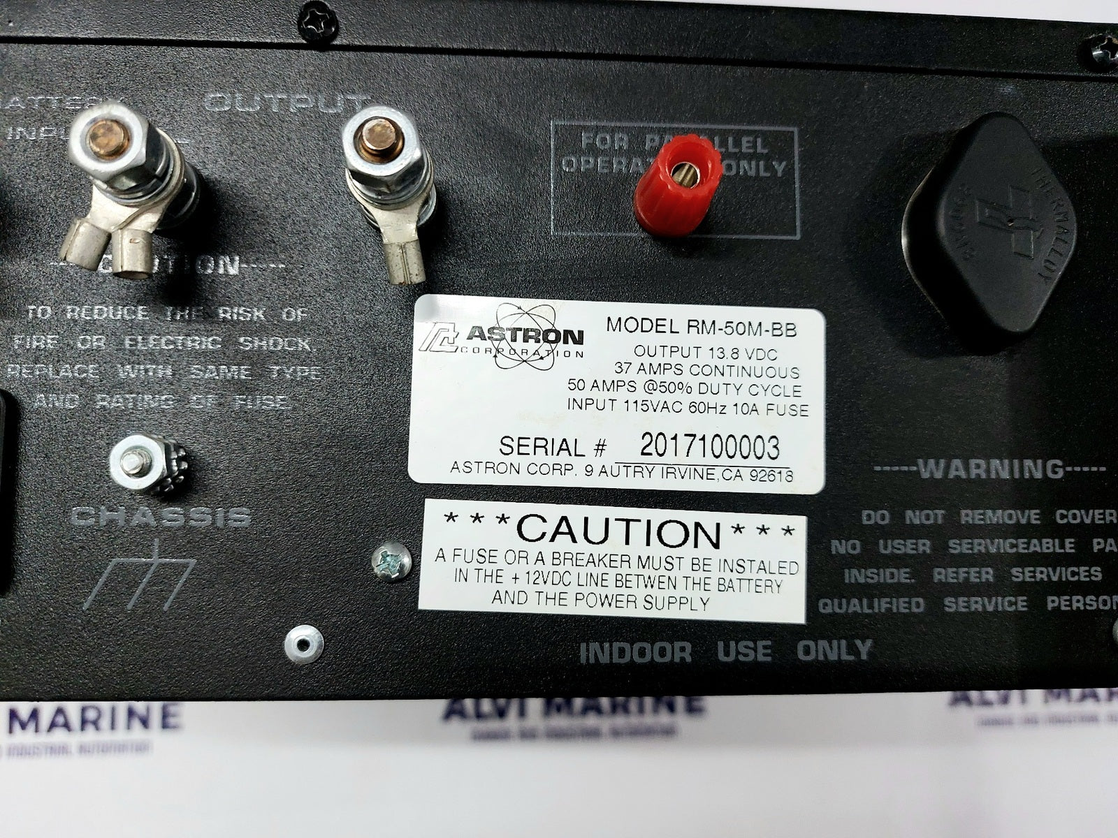 ASTRON RM-50M-BB POWER SUPPLY (5)