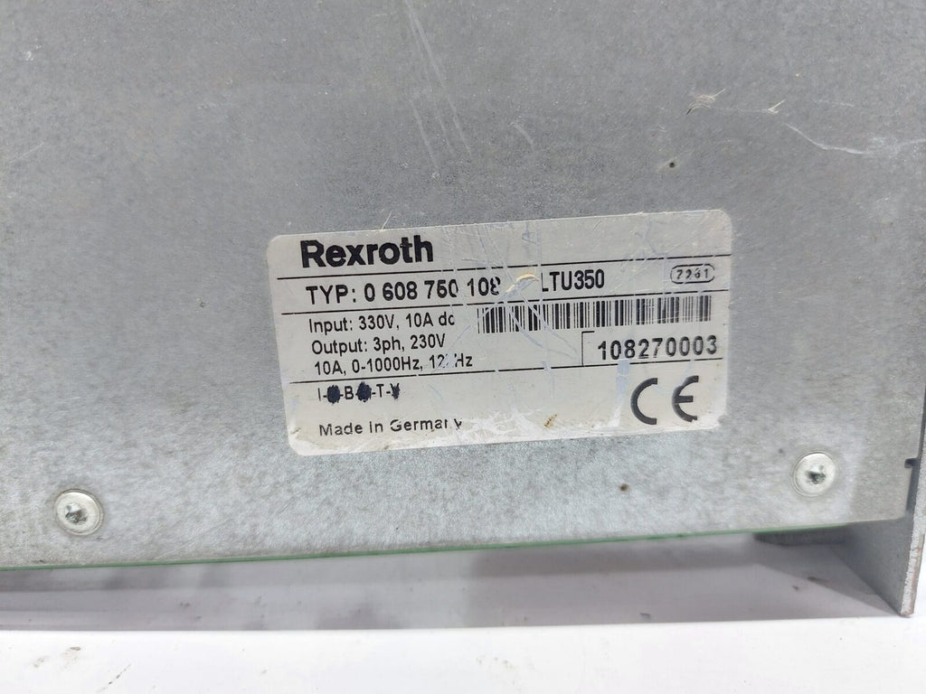 REXROTH LTU350 SERVO AMPLIFIER MODULE 0 608 750 108 (5)