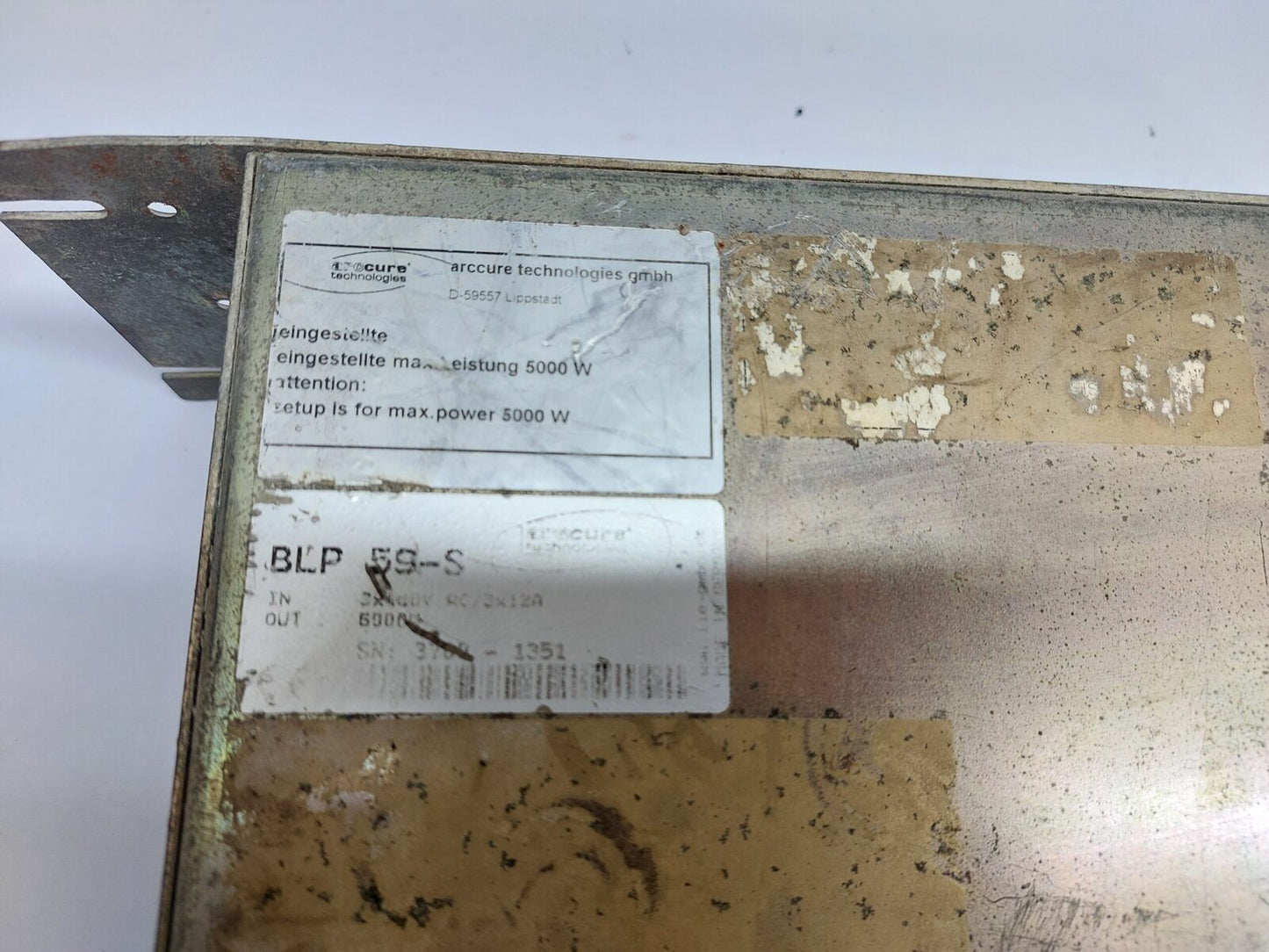 ARCCURE TECHNOLOGIES BLP 59-S ELECTRONIC BALLAST (7)