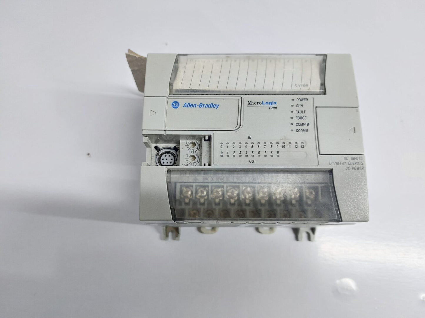 ALLEN-BRADLEY 1762-L24BXB MICROLOGIX 1200 PLC CONTROLLER SER.C REV. 9 (2)