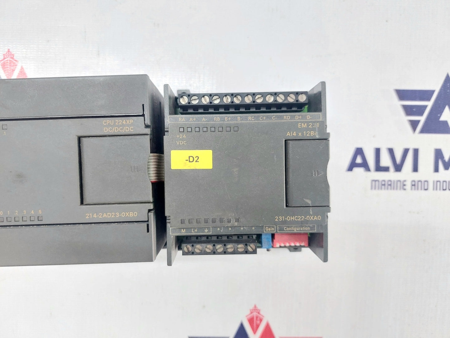 SIEMENS SIMATIC S7-200 6ES7 214-2AD23-0XB0 CPU 6ES7 231-0HC22-0XA0 MODULE (3)