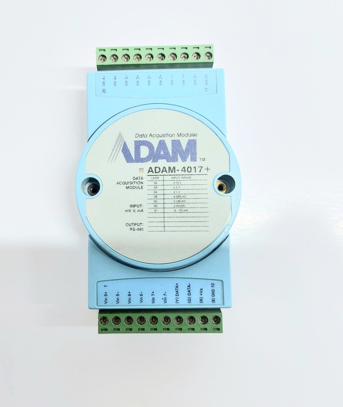 ADAM ADAM-4017+ DATA ACQUISITION MODULES