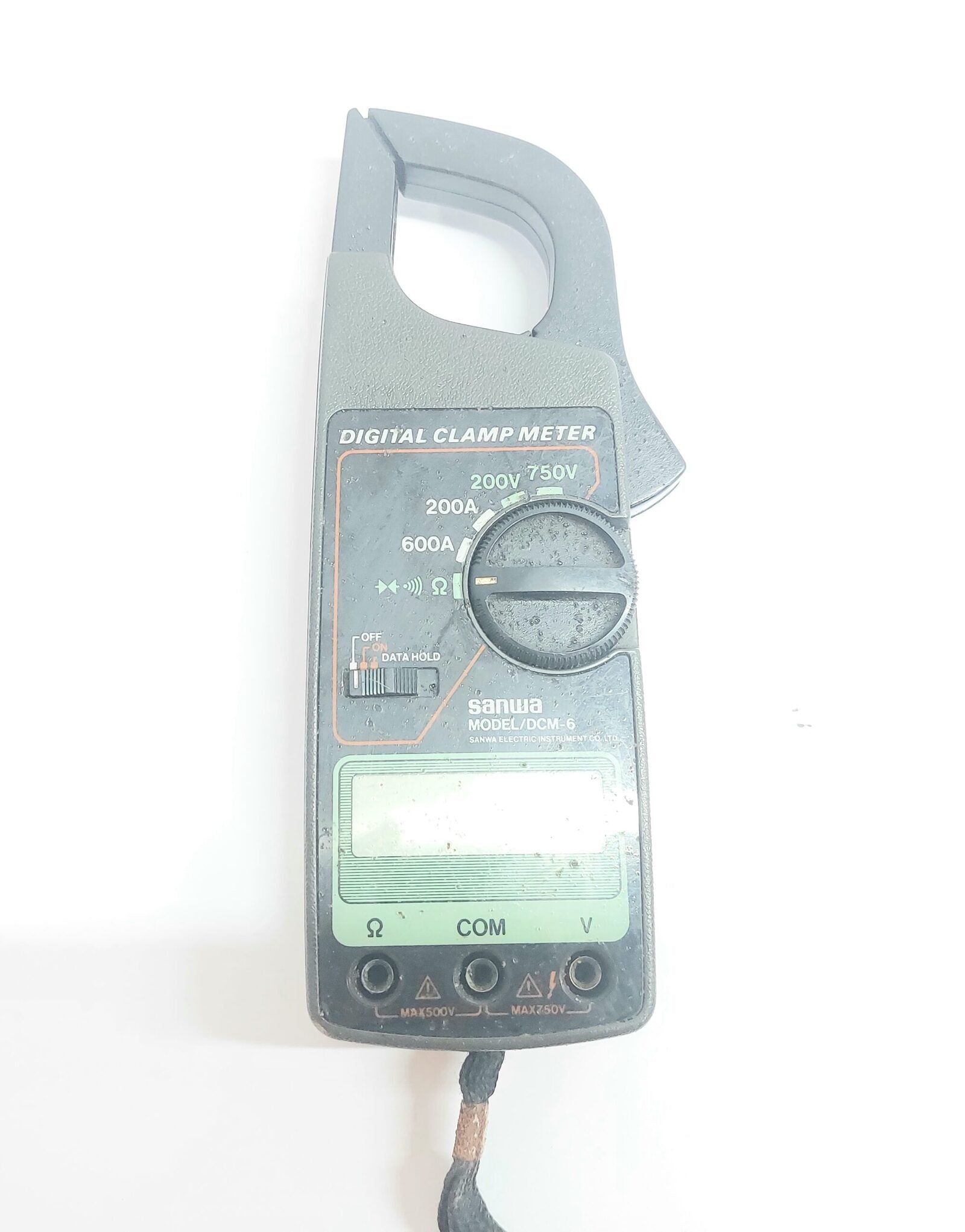 SANWA DCM-6 DIGITAL CLAMP METER