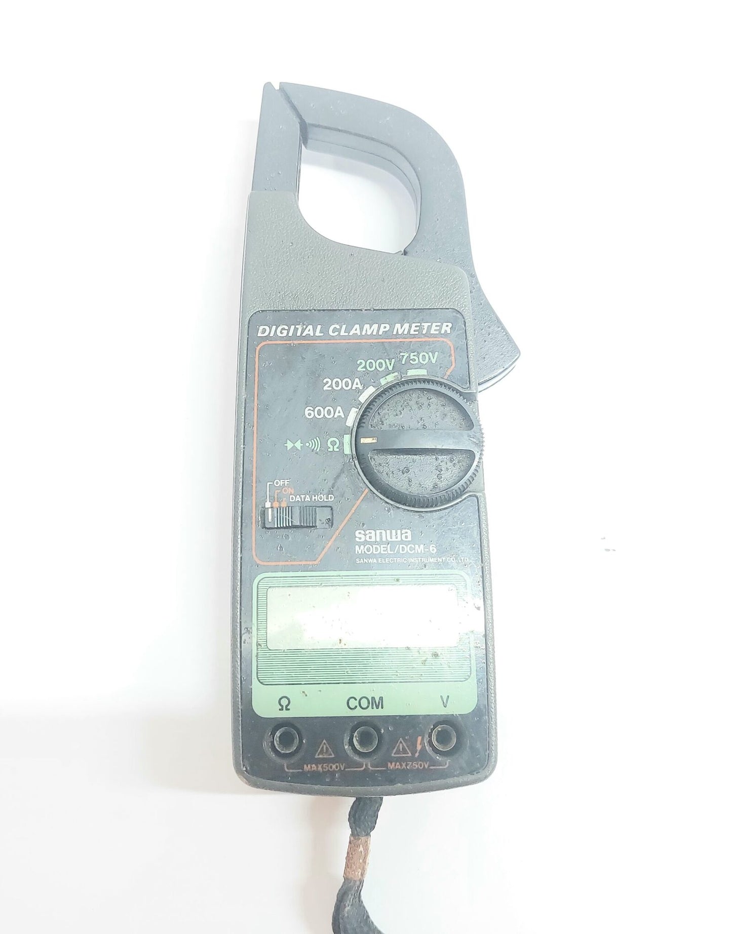 SANWA DCM-6 DIGITAL CLAMP METER