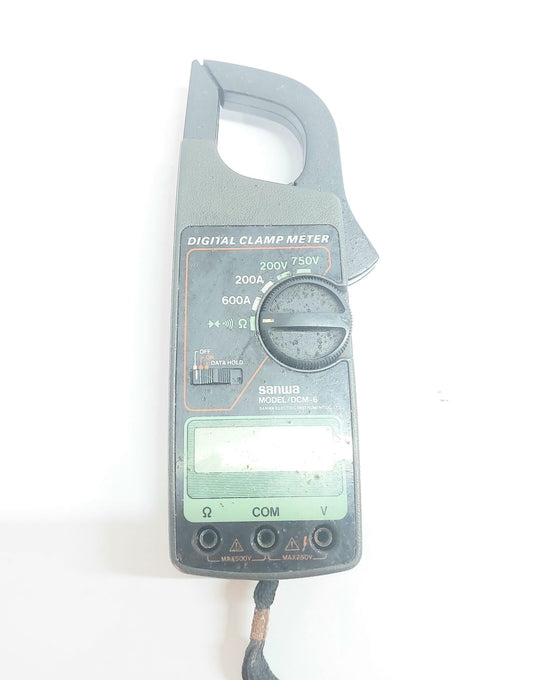 SANWA DCM-6 DIGITAL CLAMP METER