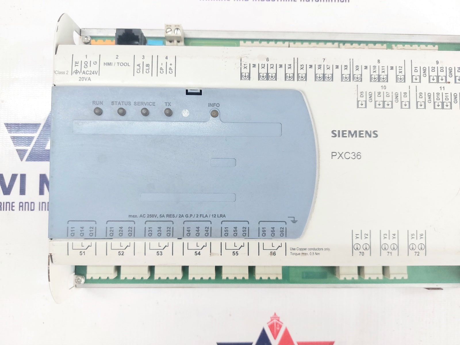SIEMENS BUILDING AUTOMATION PXC36 AUTOMATION STATION 20VA 5060HZ (2)