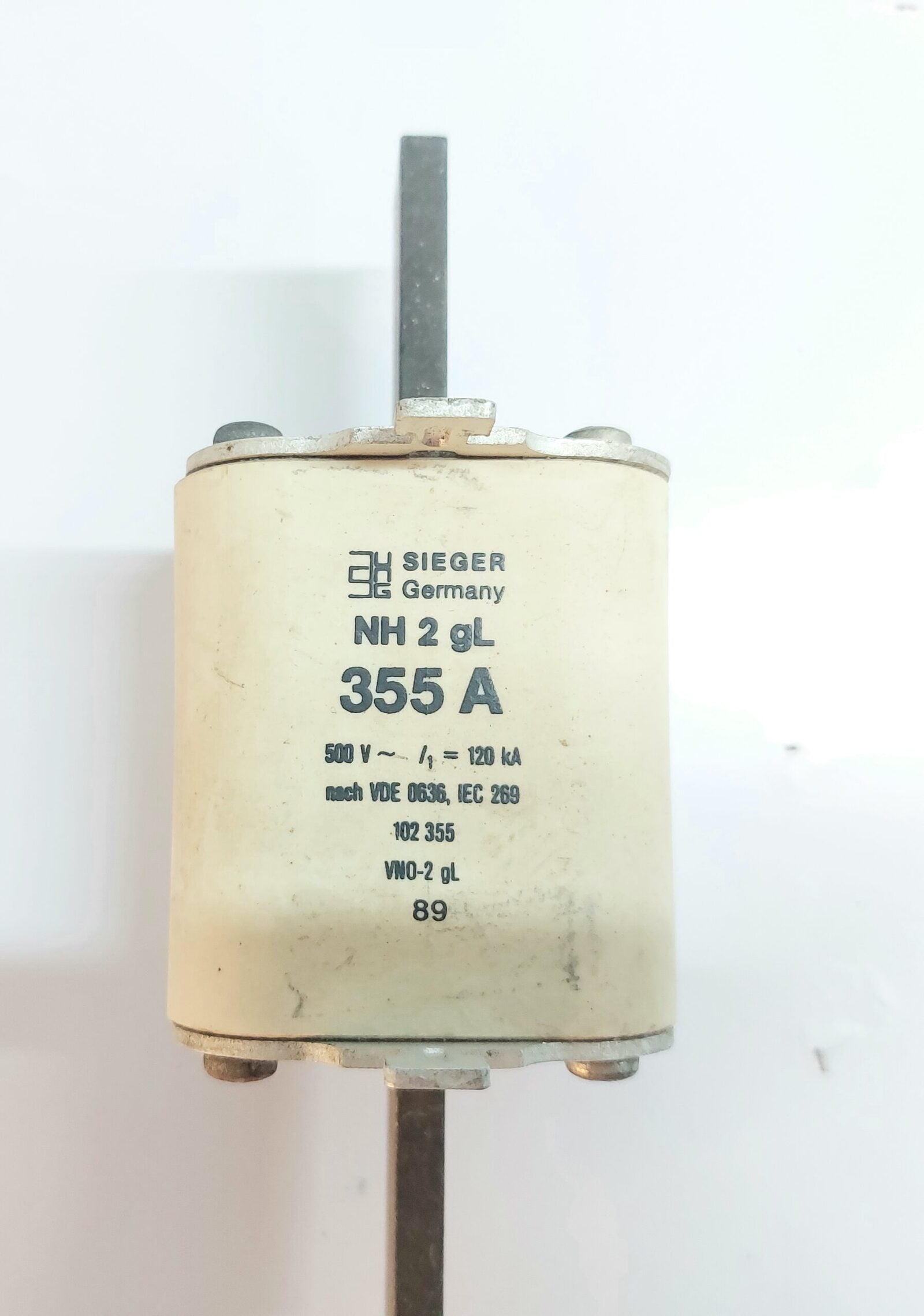 SIEGER NH 2 GL 355A/500V FUSE