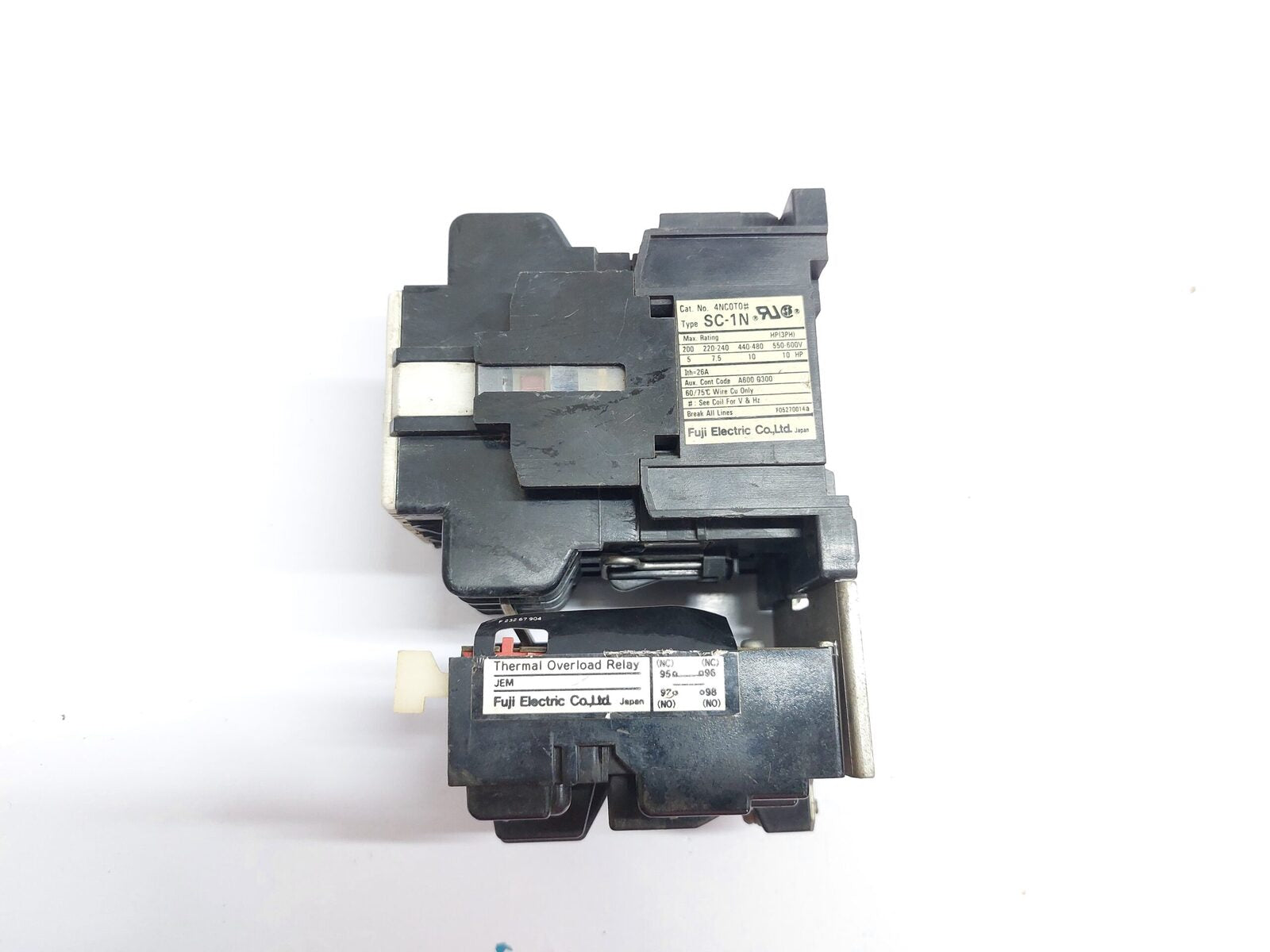 FUJI ELECTRIC SC-1N MAGNETIC CONTACTOR