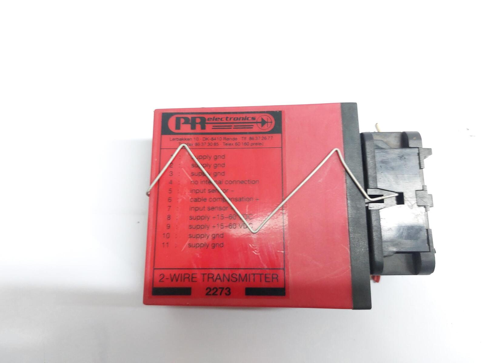 PR ELECTRONICS 2273 2-WIRE TRANSMITTER