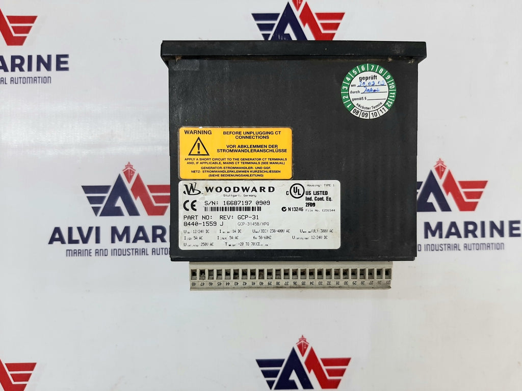WOODWARD GCP-30 GENSET CONTROL PACKAGE GCP-31 8440-1559 (3)