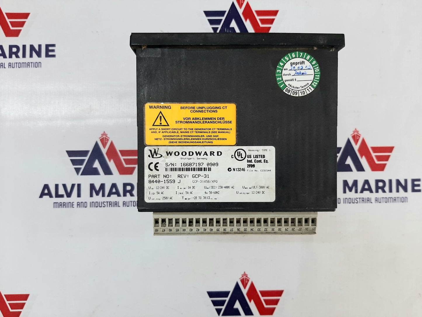 WOODWARD GCP-30 GENSET CONTROL PACKAGE GCP-31 8440-1559 (3)