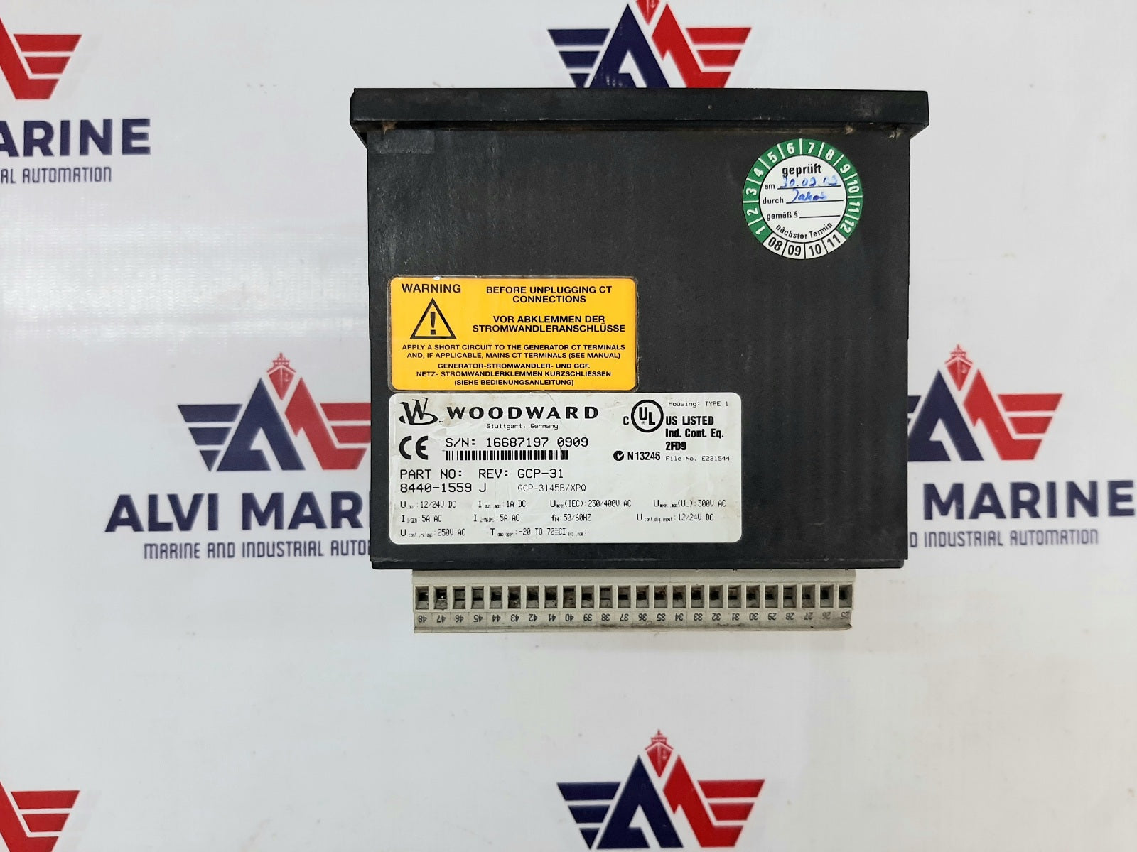 WOODWARD GCP-30 GENSET CONTROL PACKAGE GCP-31 8440-1559 (3)
