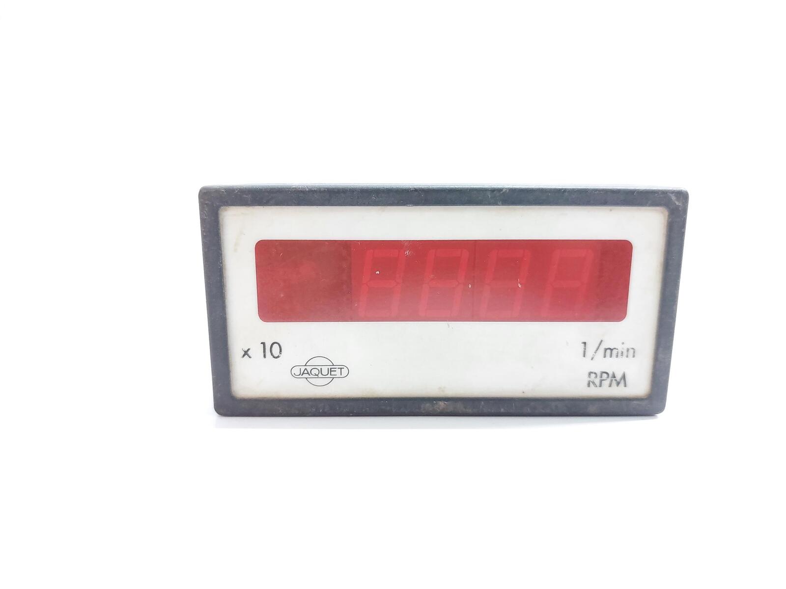 JAQUET DFF916DC3 DIGITAL DISPLAY TACHOMETER