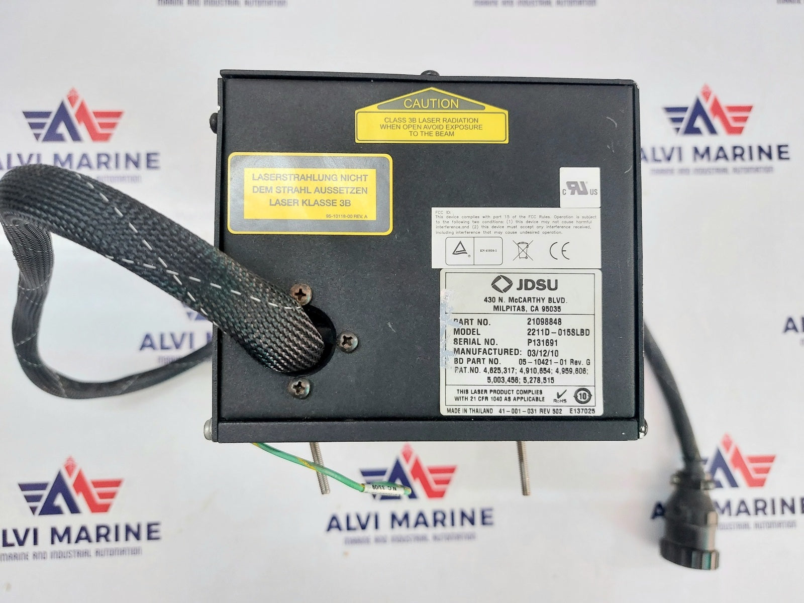 JDSU UNIPHASE 2211D-015SLBD LASER HEAD 21098848 (3)