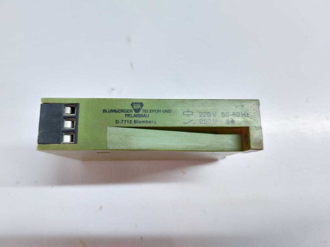 BLUMBERGER BTR RTB FLASHING RELAY 220V 50/60HZ