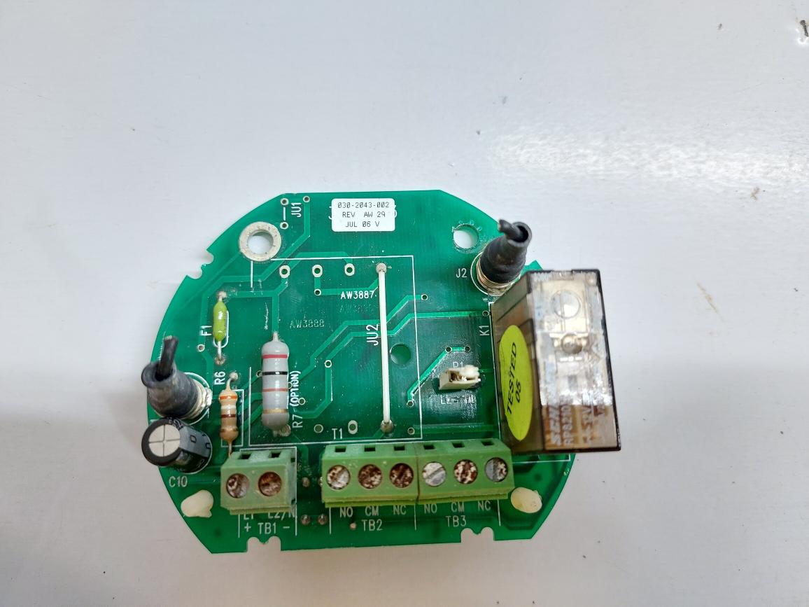 MAGNETROL 030-2043-002 PCB CARD REV AW 29