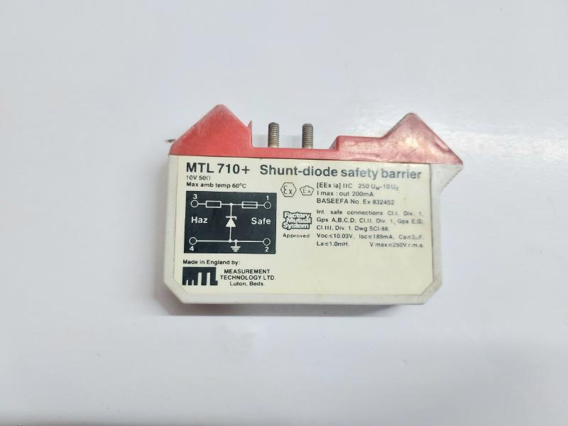 MTL MTL710+ SHUNT-DIODE SAFETY BARRIER