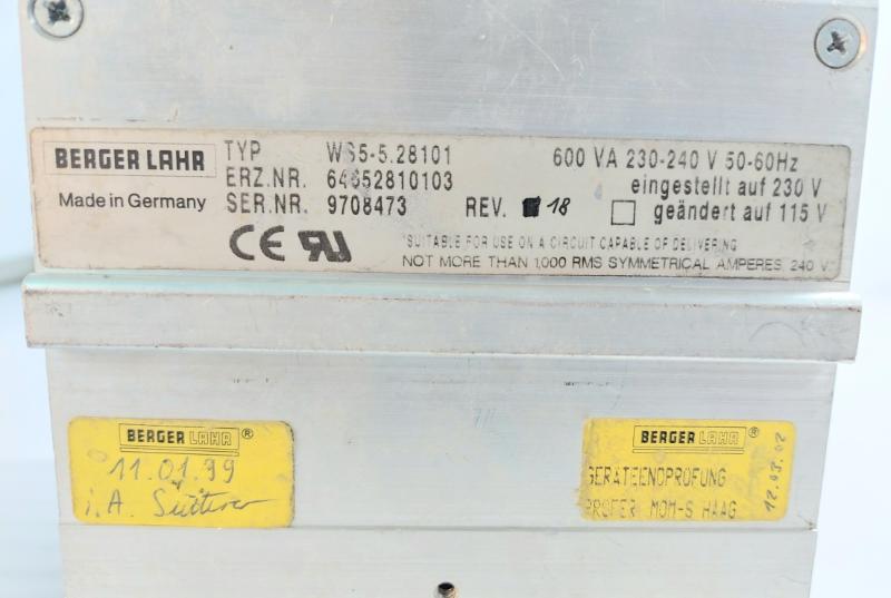 BERGER LAHR WS5-5.28101 DRIVER 64652810103