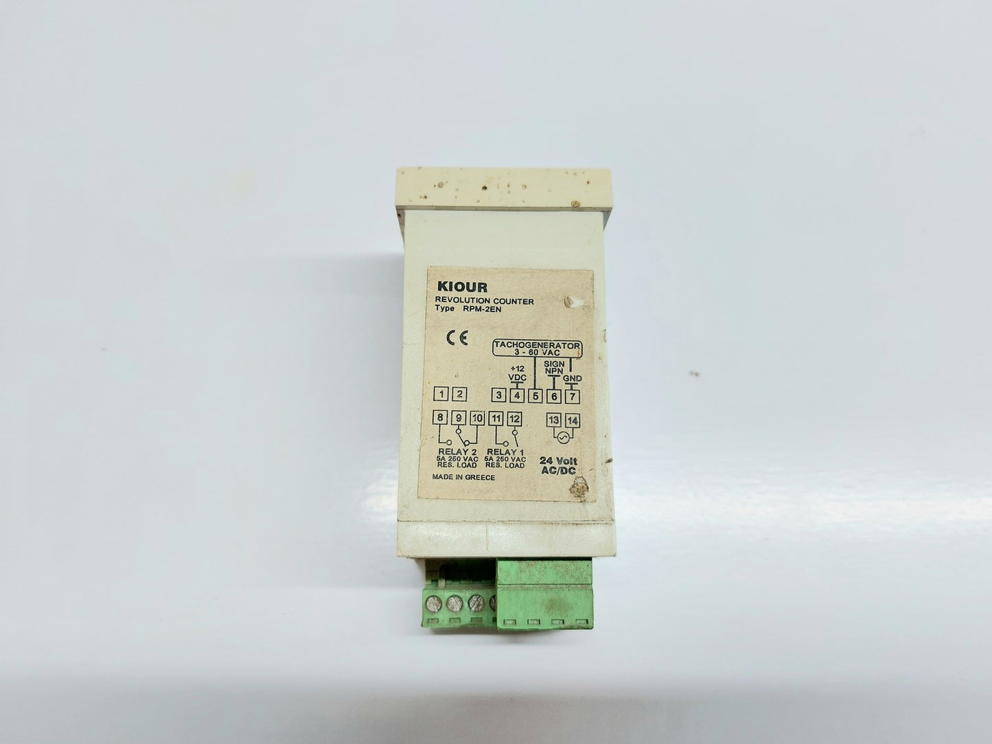 KIOUR RPM-2EN REVOLUTION COUNTER