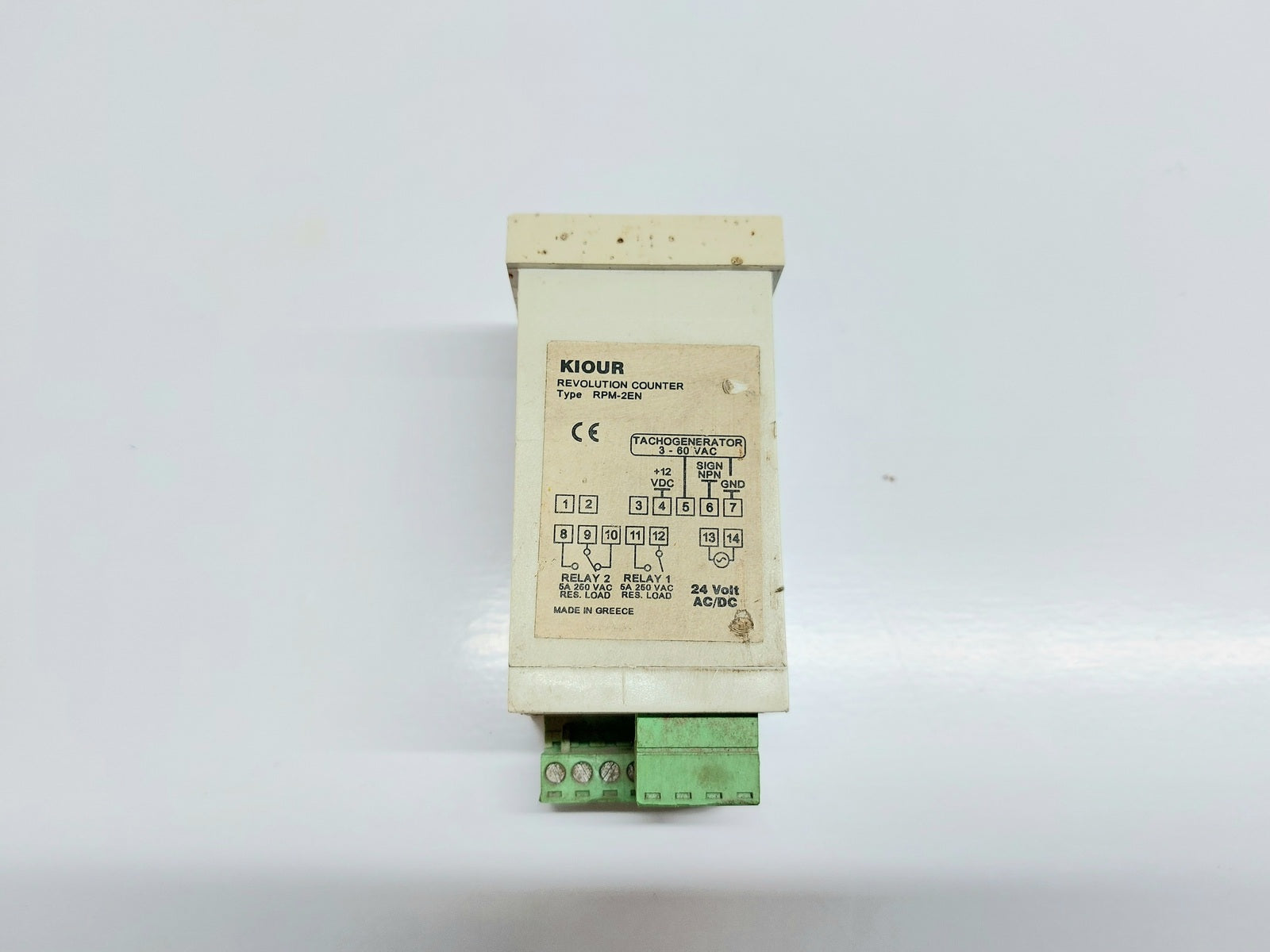 KIOUR RPM-2EN REVOLUTION COUNTER