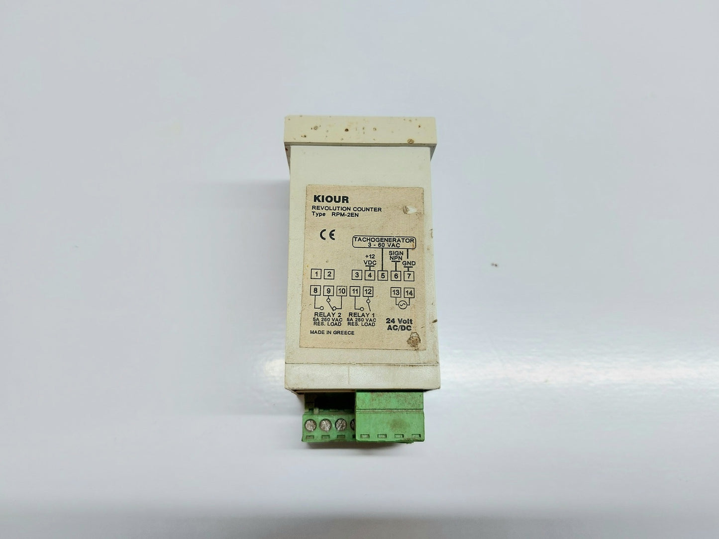 KIOUR RPM-2EN REVOLUTION COUNTER