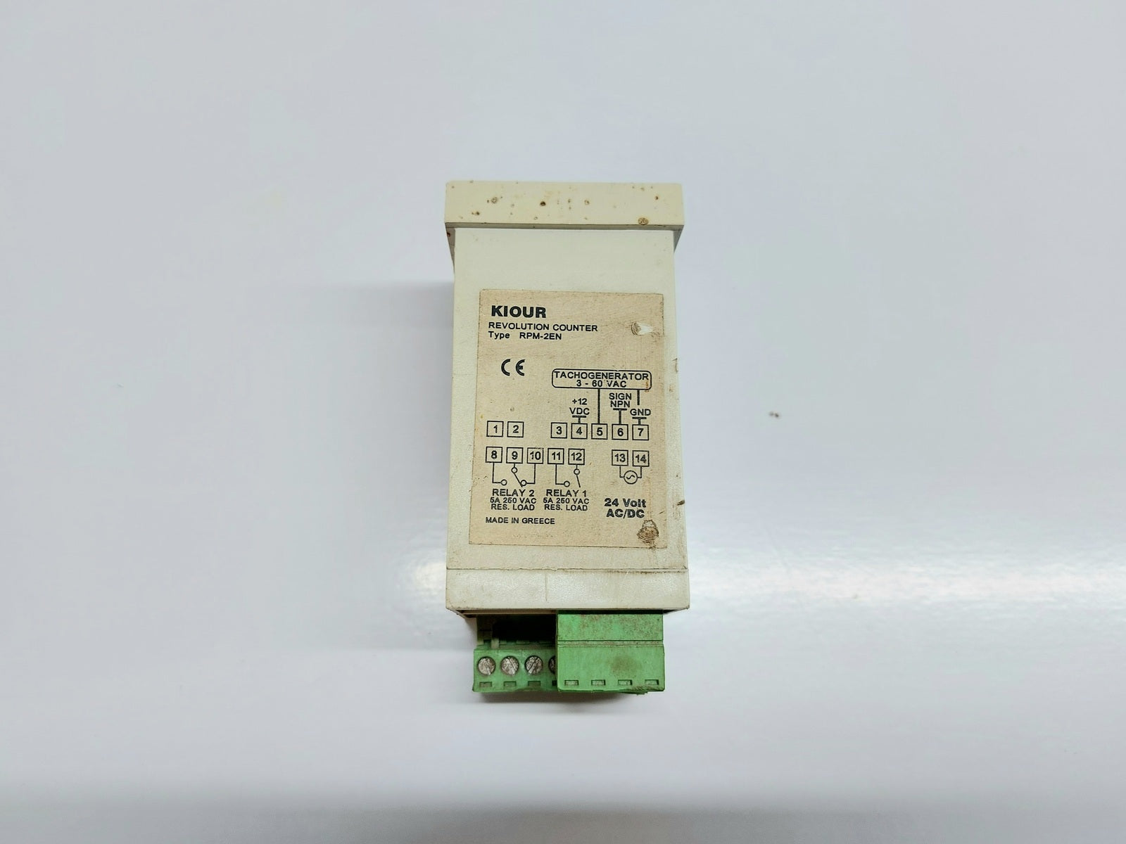 KIOUR RPM-2EN REVOLUTION COUNTER