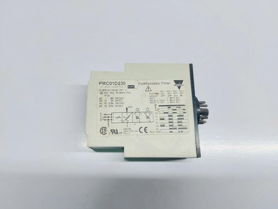 CARLO GAVAZZI PMC01D230 MULTIFUNCTION TIMERCARLO GAVAZZI PMC01D230 MULTIFUNCTION TIMER